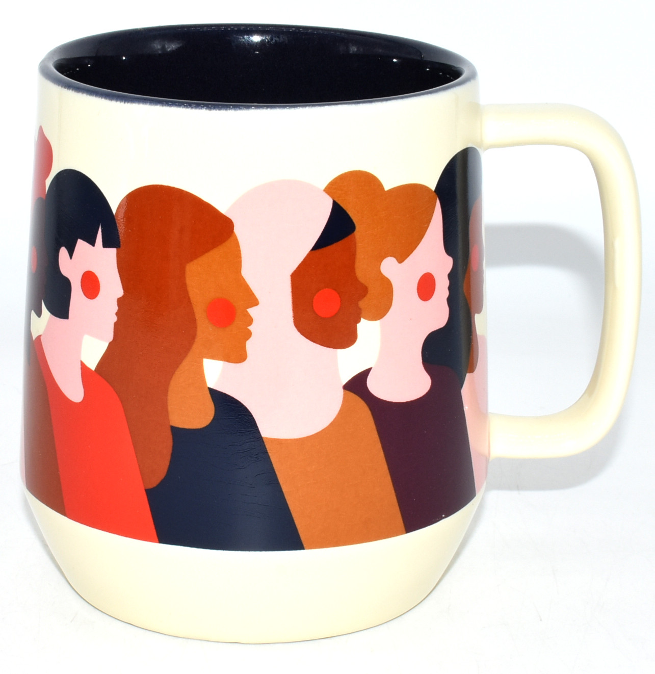 MUG,  MEGA,  22 OZ,  CERAMIC,  HUMAN KIND