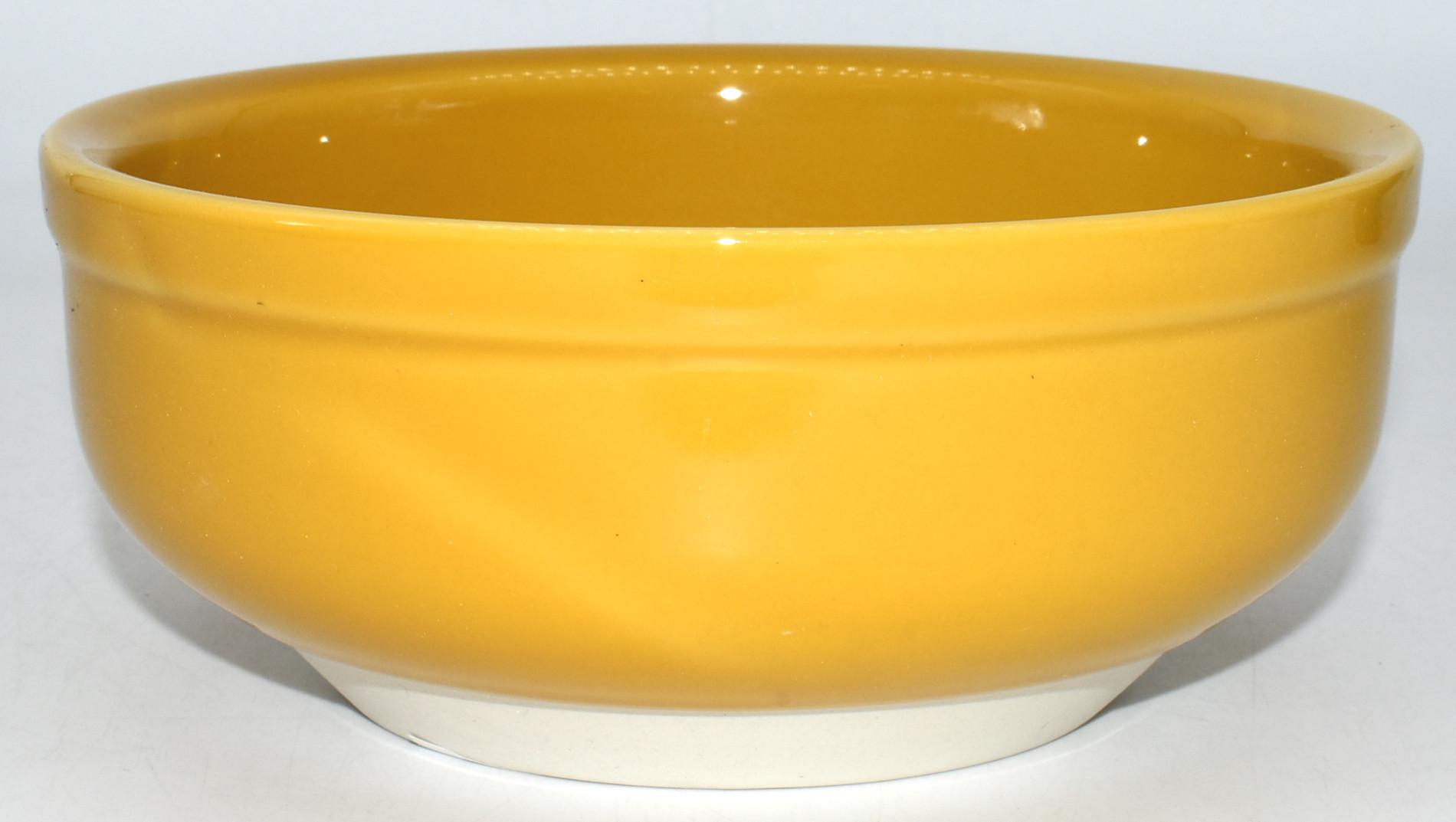 BOWL,  6 IN,  CERAMIC,  OCHRE,  TINT