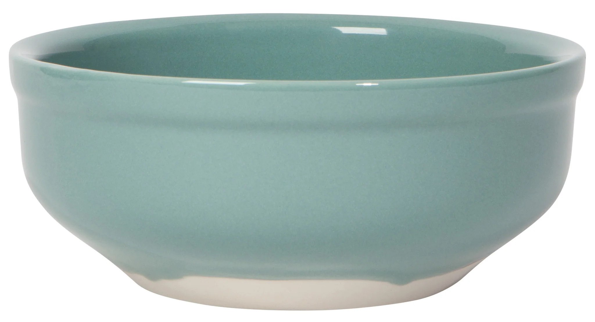 BOWL,  6 IN,  CERAMIC,  LAGOON BLUE