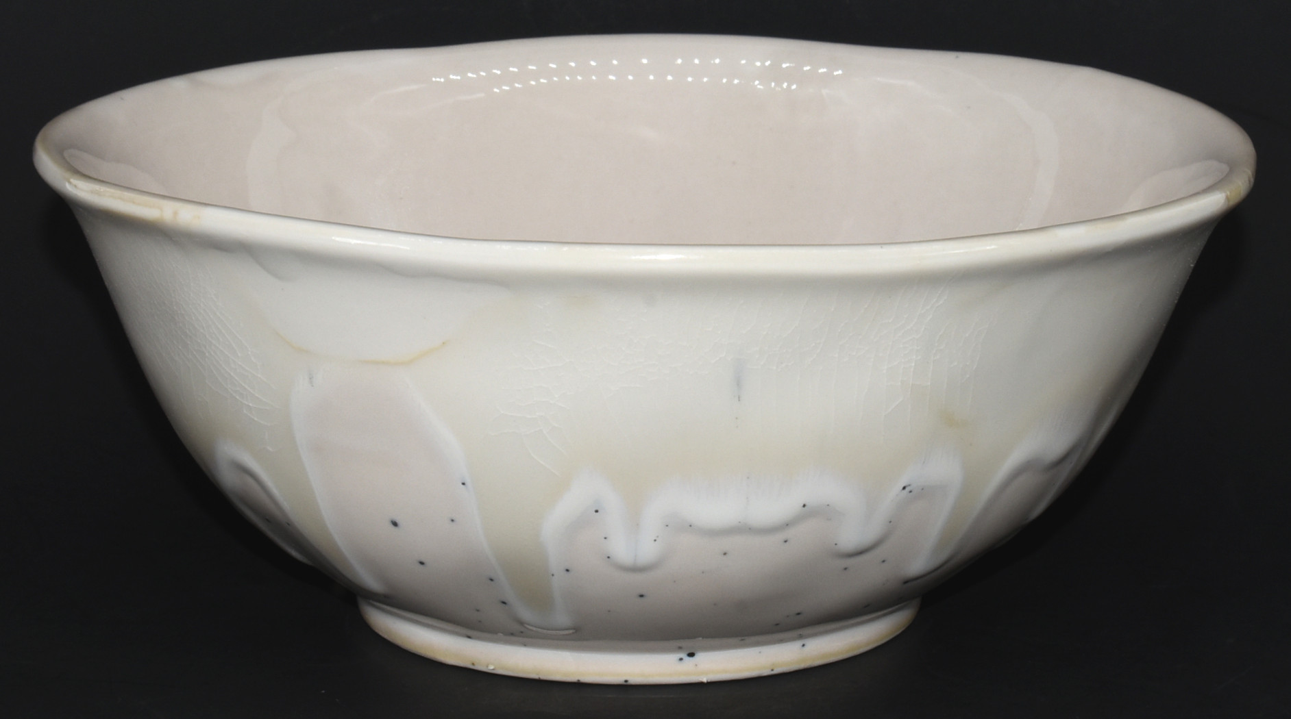 BOWL,  8 IN,  CERAMIC,  WHITE,  ANDES,  SERVING