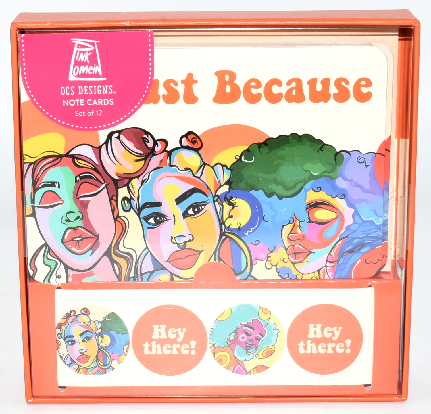 NOTECARD SET, JUST BECAUSE SET OF 12
