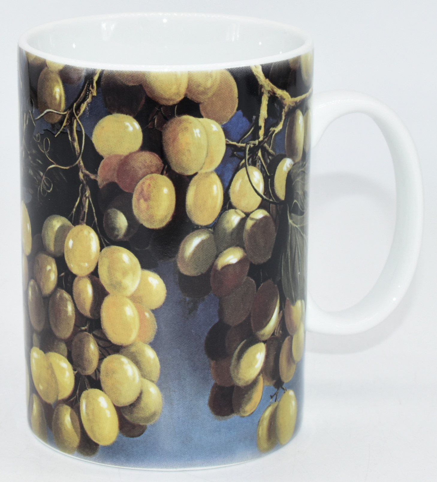 MUG, 16OZ, GRAPES, PORCELAIN