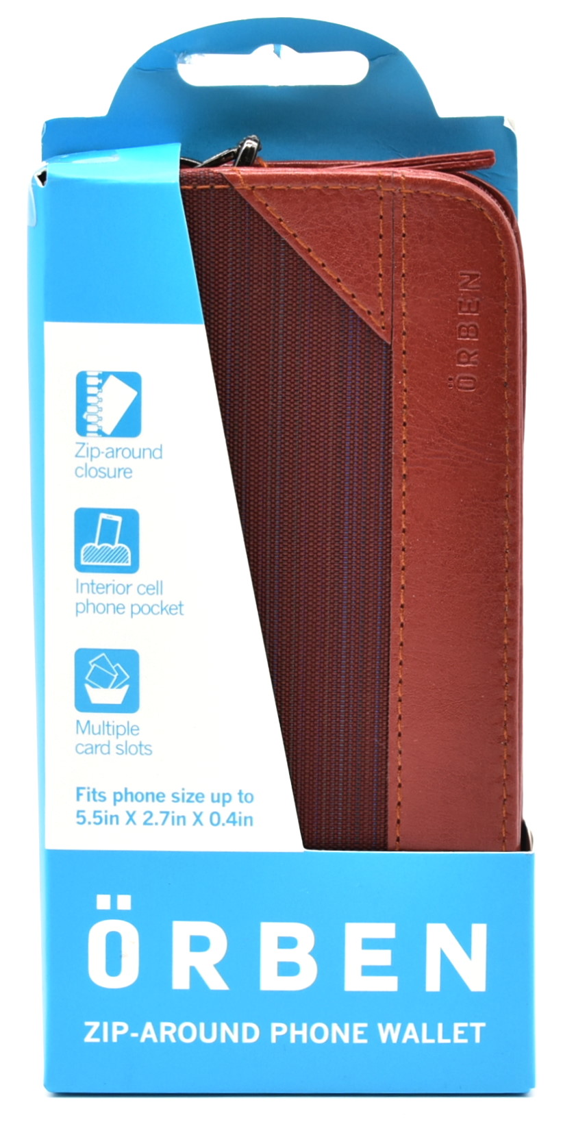WALLET, ZIP CELL PHONE MOBILE DEVICE STORAGE, MAROON
