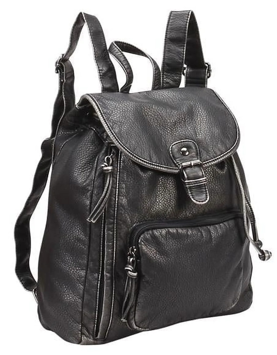 BACKPACK,  MINI,  BLACK,  LEATHERETTE, PREPRICED 69.99
