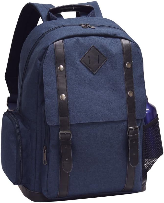 BACKPACK,  COMPUTER BAG,  MULTI POCKET,  NAVY