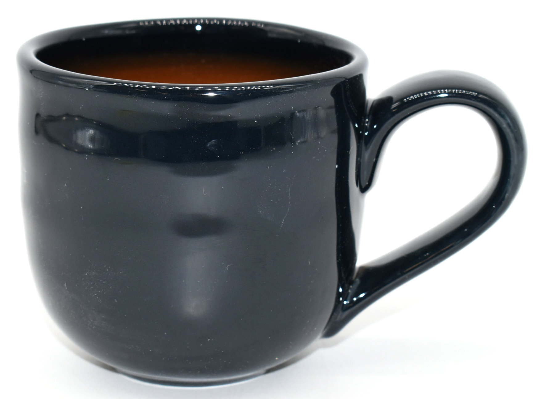 MUG,  11.5OZ TWO TONE - BLACK OUTSIDE,  COFFEE INSIDE