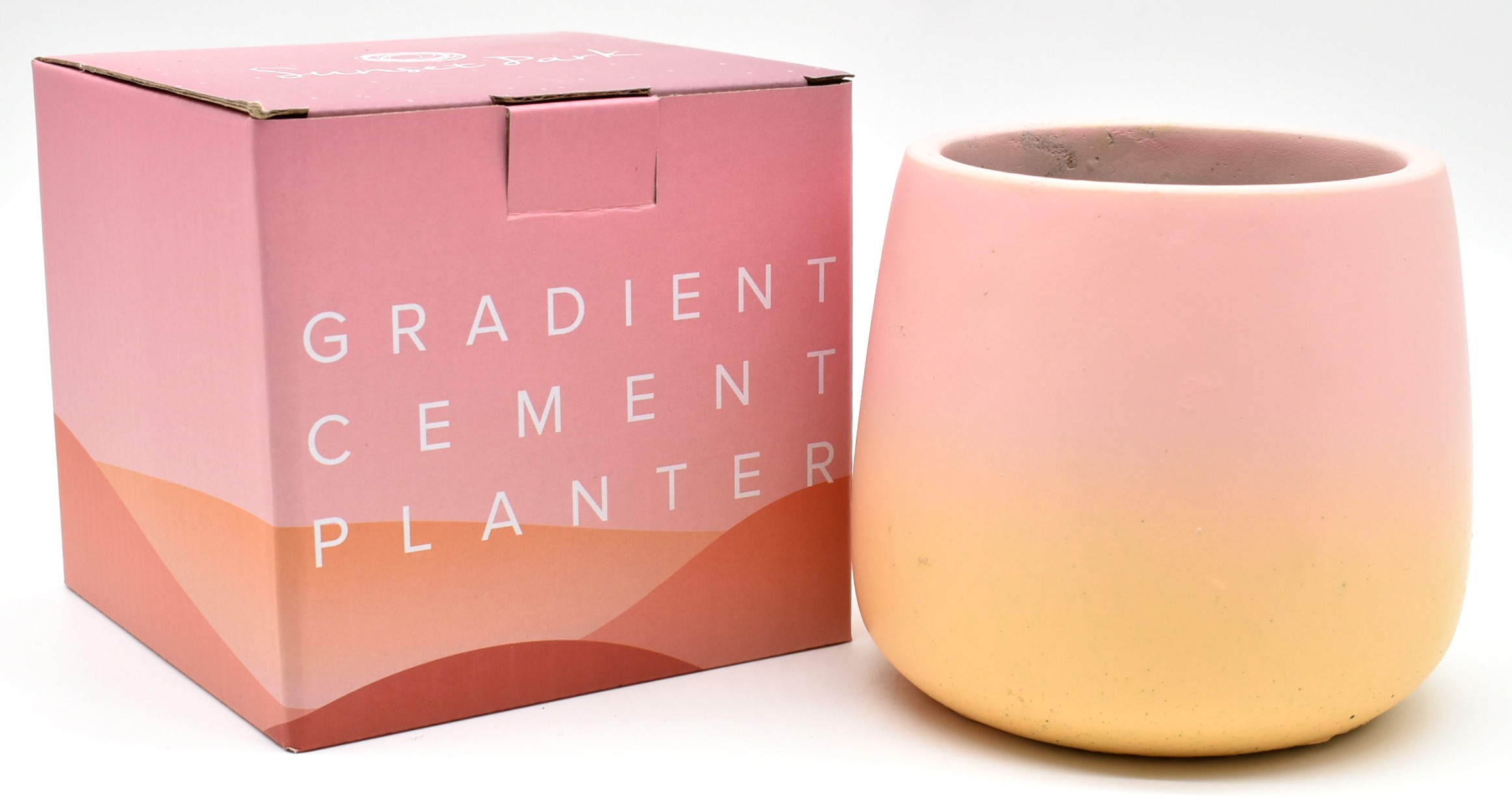 PLANTER,  GRADIENT,  CEMENT SUNSET PARK,  4IN. X 4IN.
