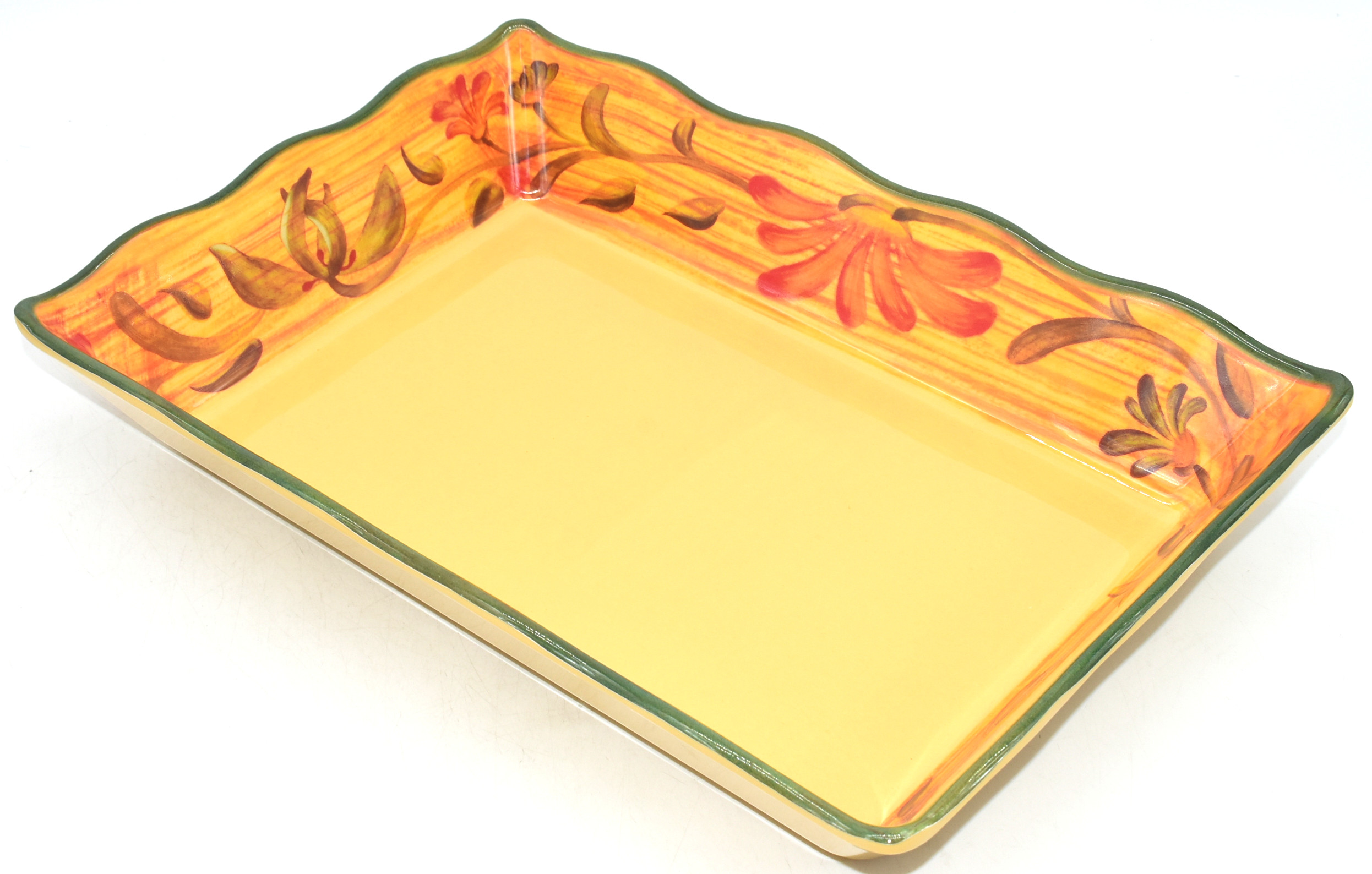 TRAY VENETION MELAMINE 13.75X9.5X2.5