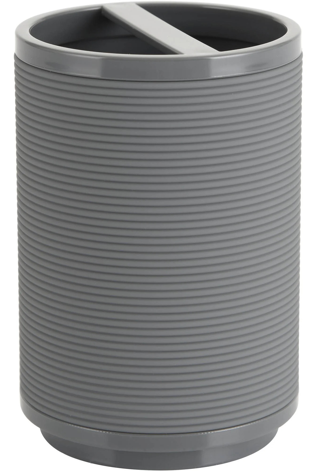 TOOTHBRUSH HOLDER,  SOFT TOUCH,  GREY